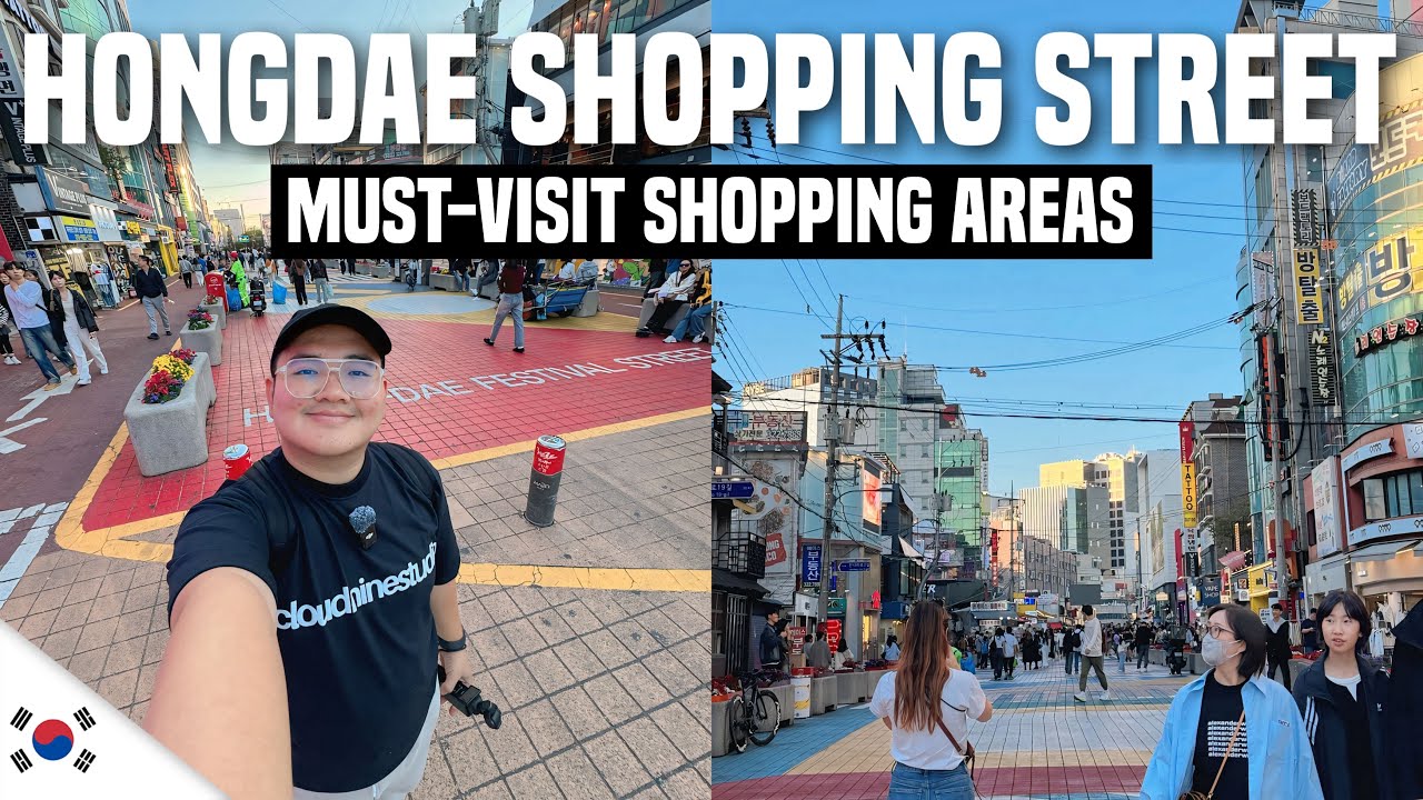 Exploring HONGDAE SHOPPING STREET in SOUTH KOREA 🇰🇷 | Ivan de Guzman