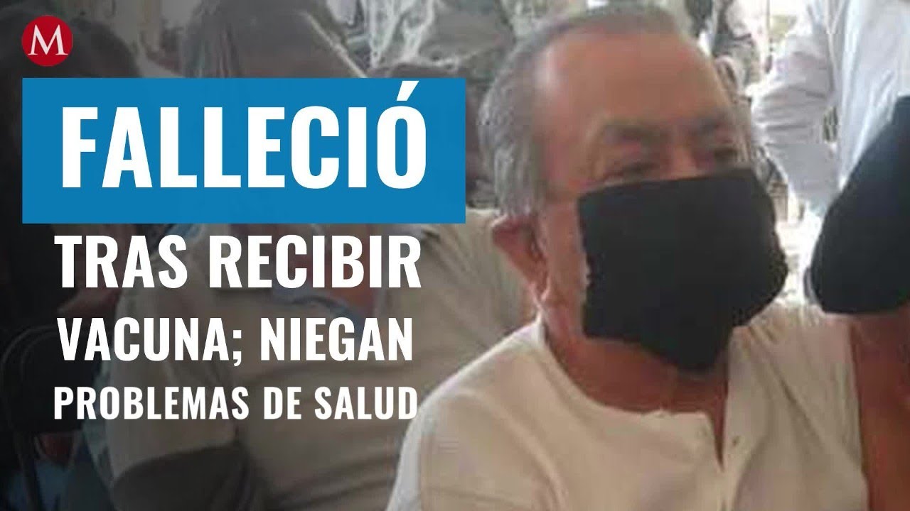 Familia de hombre que murió tras vacuna covid en CdMx niega problemas de salud