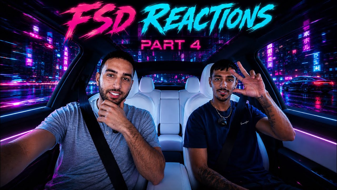 TESLA FSD REACTIONS PART 4!