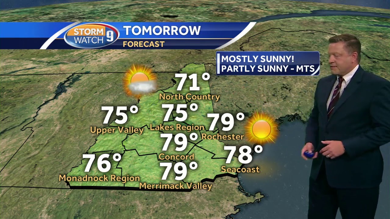 Watch: Sunny, pleasant weather continues