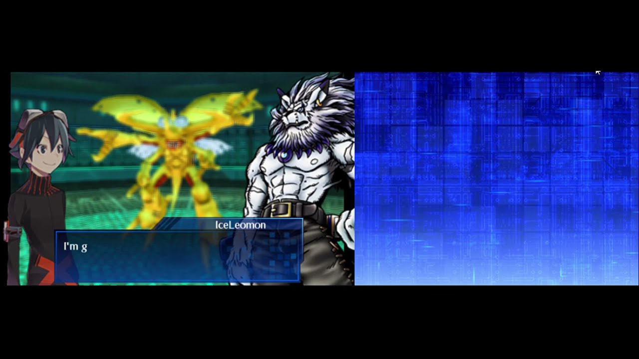 Free Battle Colosseum vs IceLeomon. Digimon World Re Digitize Decode