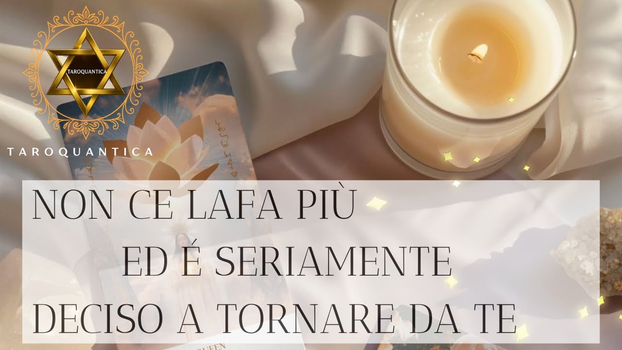 🔮HA SERIAMENTE INTENZIONE DI TORNARE DA TE #tarocchi #tarot #tarocchiinterattivi #tarocchiamore 