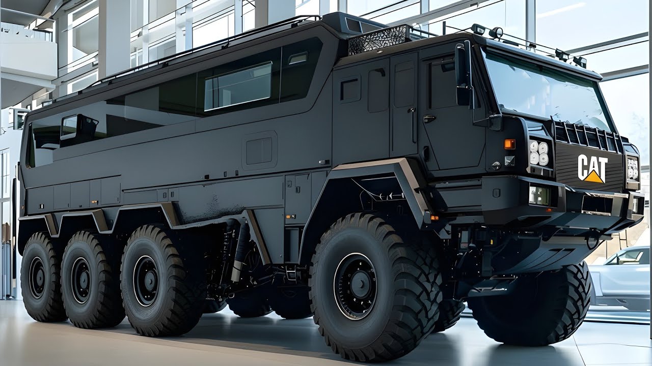 Этот монстр 8х8 навсегда меняет внедорожные путешествия | Автодом Caterpillar 2026 года
