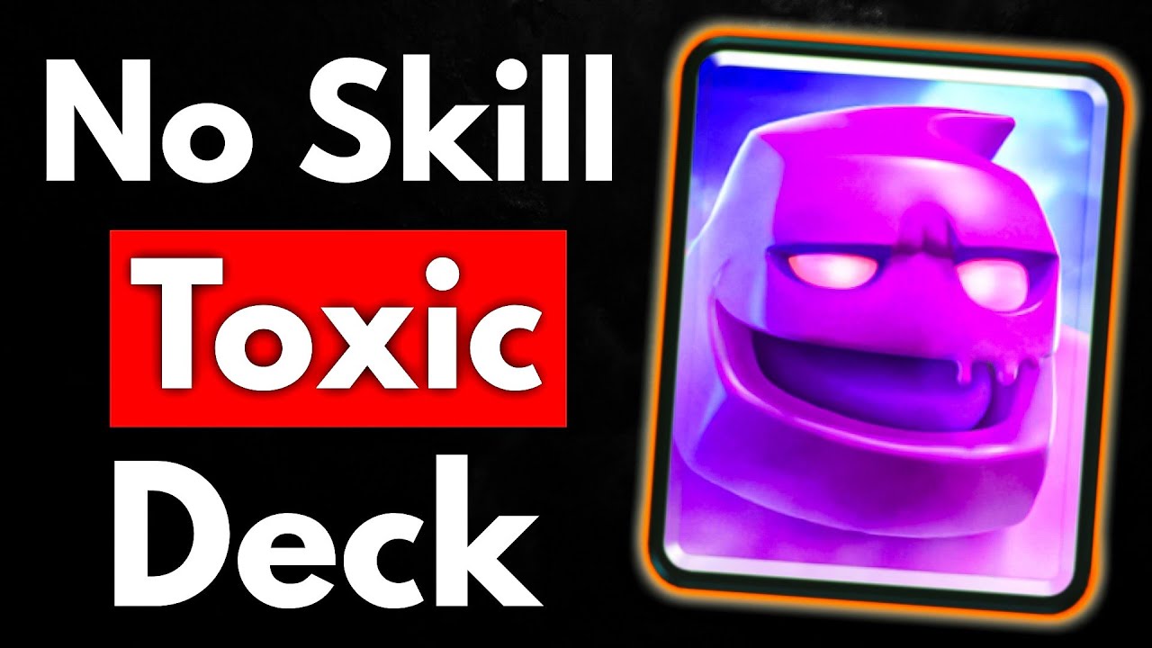 Playing the Most BRAINDEAD Deck in Clash Royale