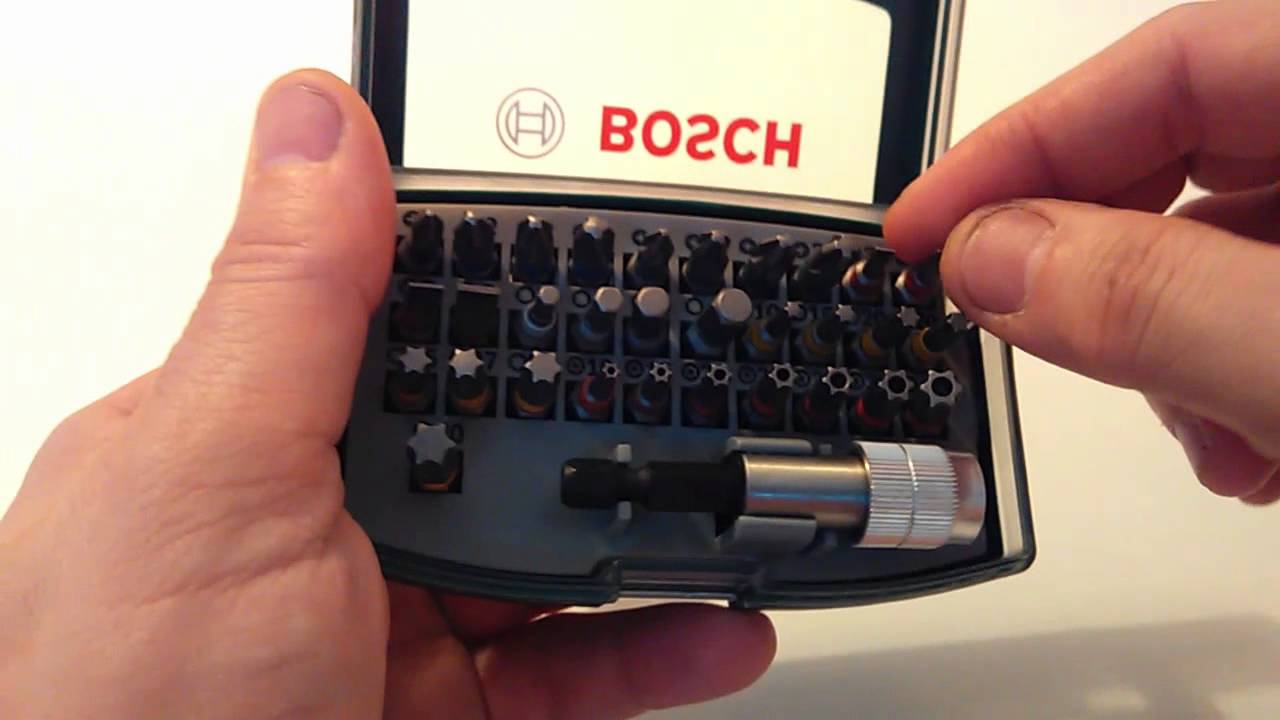Набор бит Bosch из 32 предметов