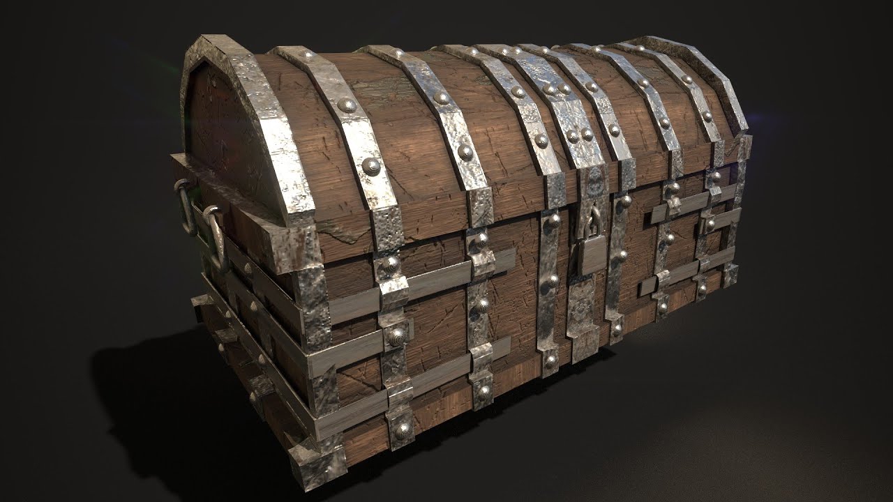 Treasure Chest Tutorial - Blender 3.4 & Substance Painter
