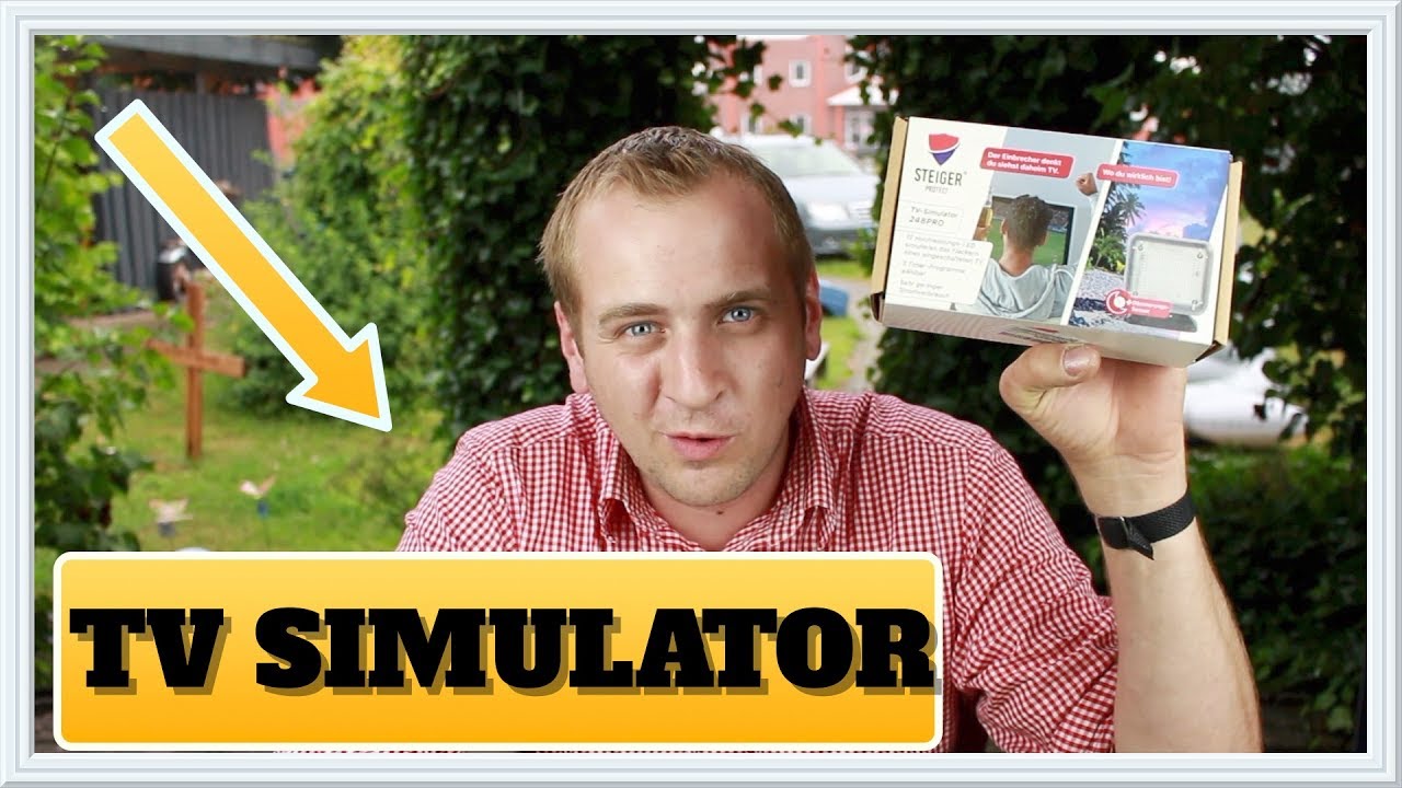 ✅ORIGINAL TV SIMULATOR - (Test Review Deutsch ) Einbruch Verhindern Testsieger