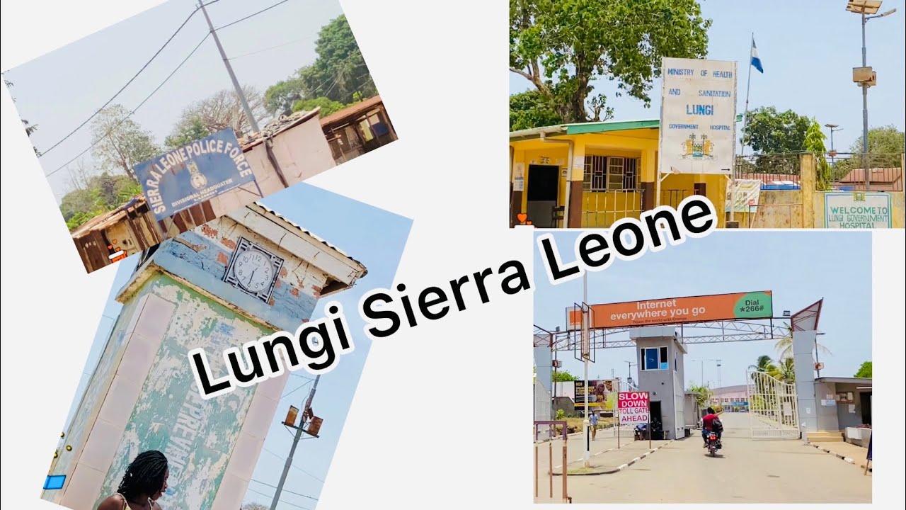 Lungi , Sierra Leone vlog | old airport | clock tower | Sl Police headquarters |