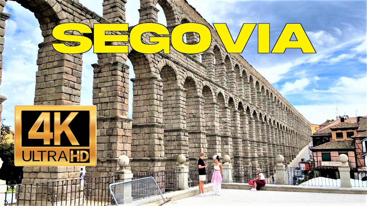 Caminando por Segovia (Castilla y Leon, España) [4K UHD Ultra HD]