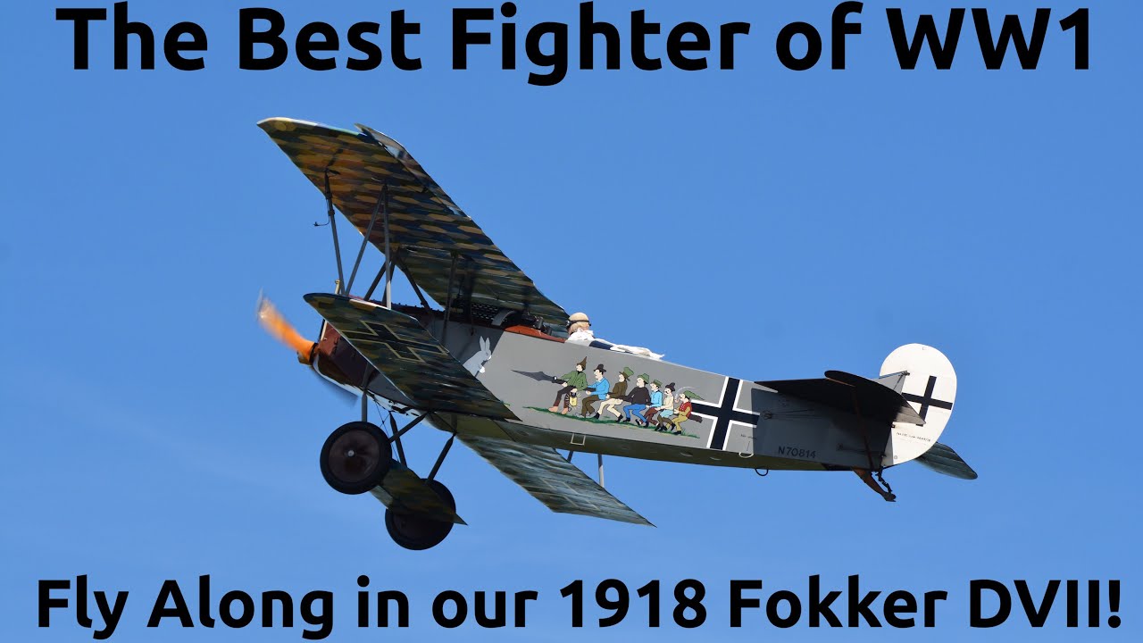 Flying the Fokker DVII with Ken Cassens | Old Rhinebeck Aerodrome