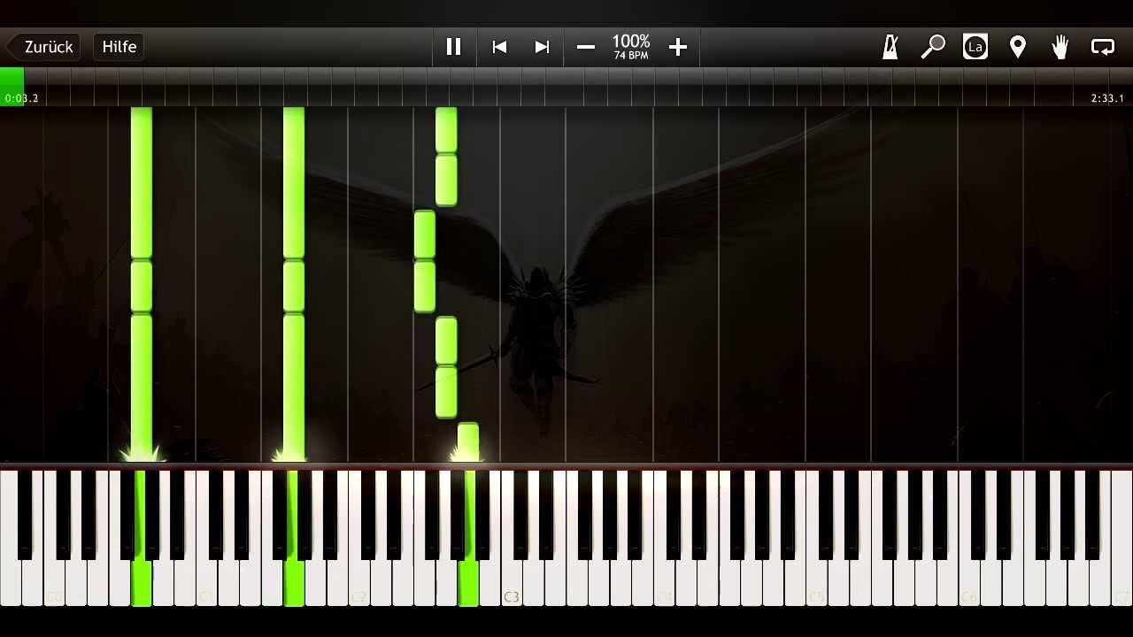 Two Steps From Hell - Archangel [How to play] [Piano] [Synthesia]