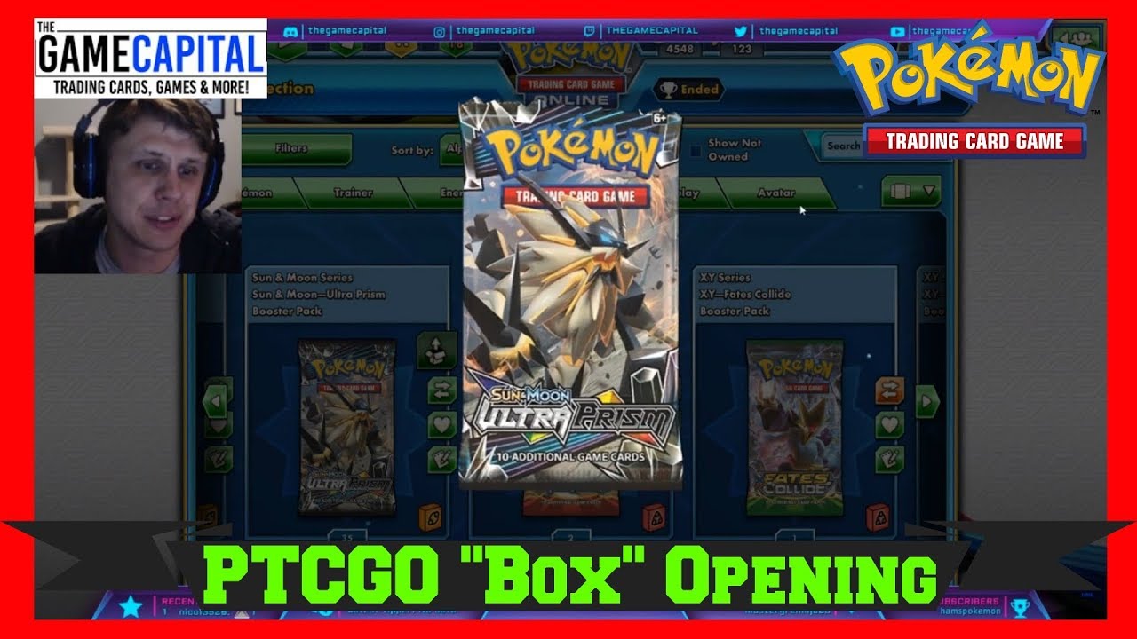 Jeff, Pets & Wifey Opens Sun & Moon Ultra Prism Booster Box of Pokemon Cards on PTCGO