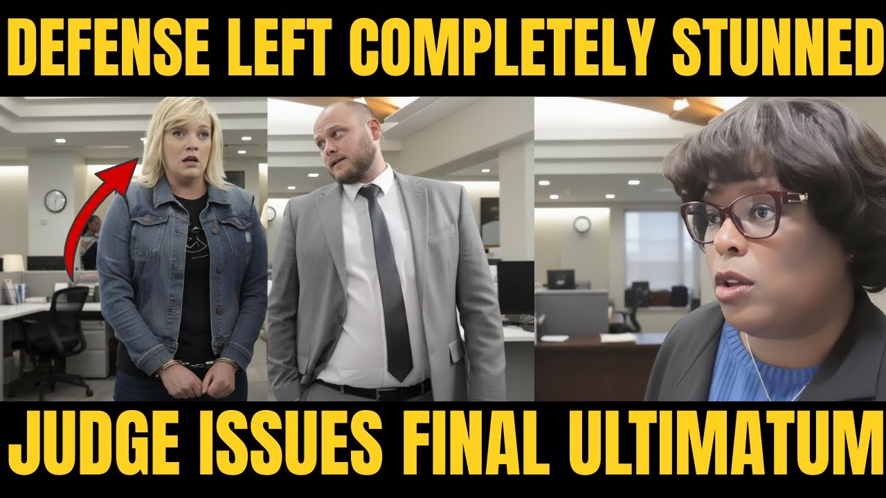 Defense Stunned as Judge Issues Sudden Ultimatum#courtjustice #viralcourt #courtcam #courtroomdrama