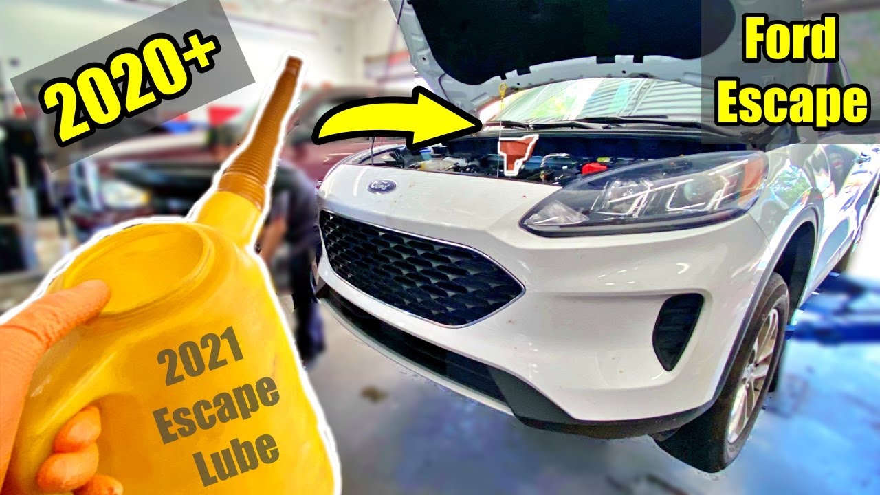 How To | 2020 + | Ford Escape | Oil Change & Oil Reset |