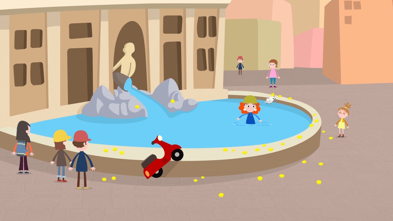 Frida's Reise nach Rom 🏛️ 🍕 Kinder-Cartoon - Hey, da kommt TaNte FriDa