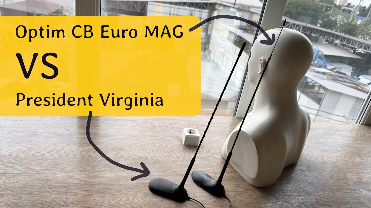 Антенна Optim CB Euro Mag заменит President Virginia?