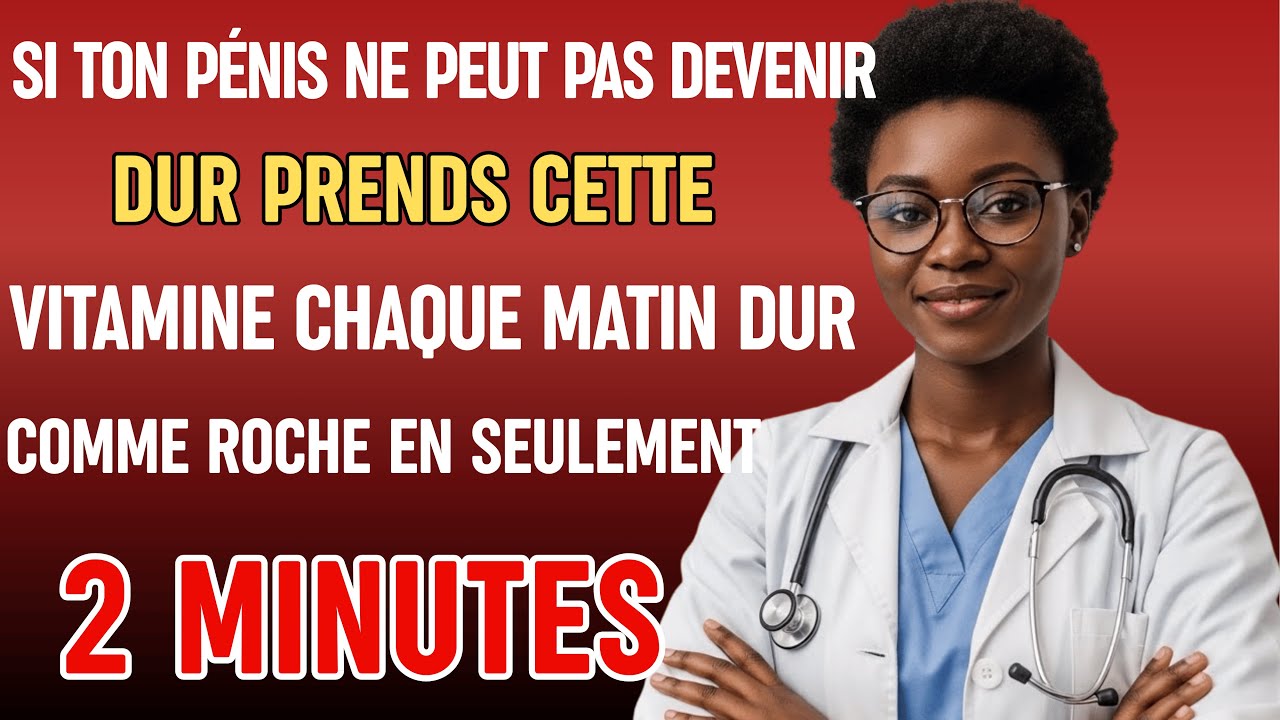 La Vitamine qui Augmente 70% le Flux Sanguin pour une Érection Ferme | Hommes de 60 Ans