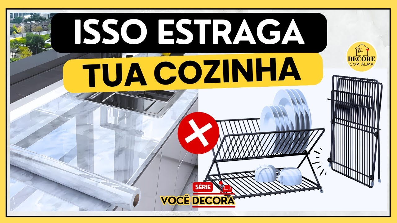 10 COISAS QUE DEIXAM SUA COZINHA FEIA | VEJA ISSO ANTES DE DECORAR