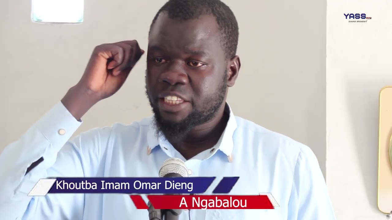 Khoutba Imam Omar Dieng vendredi 20 Février