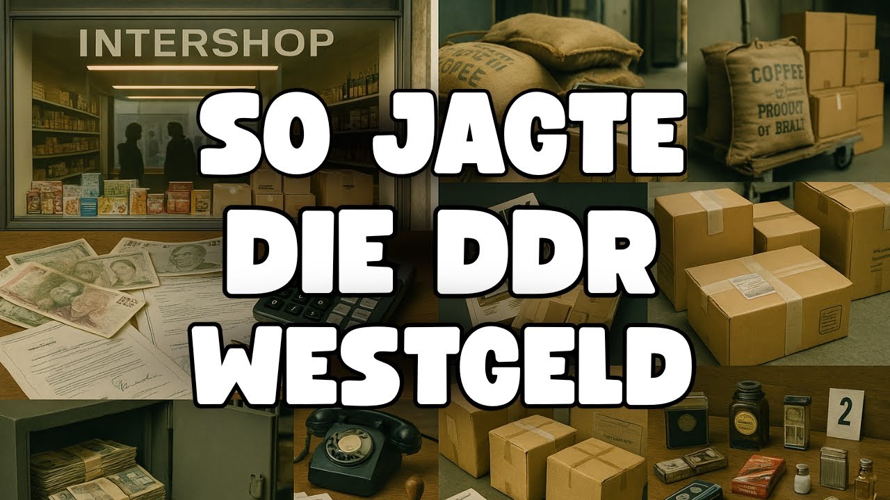 DAS GEHEIME DEVISEN-NETZ DER DDR – Wie Intershop, GENEX und KoKo heimlich Westmark jagten