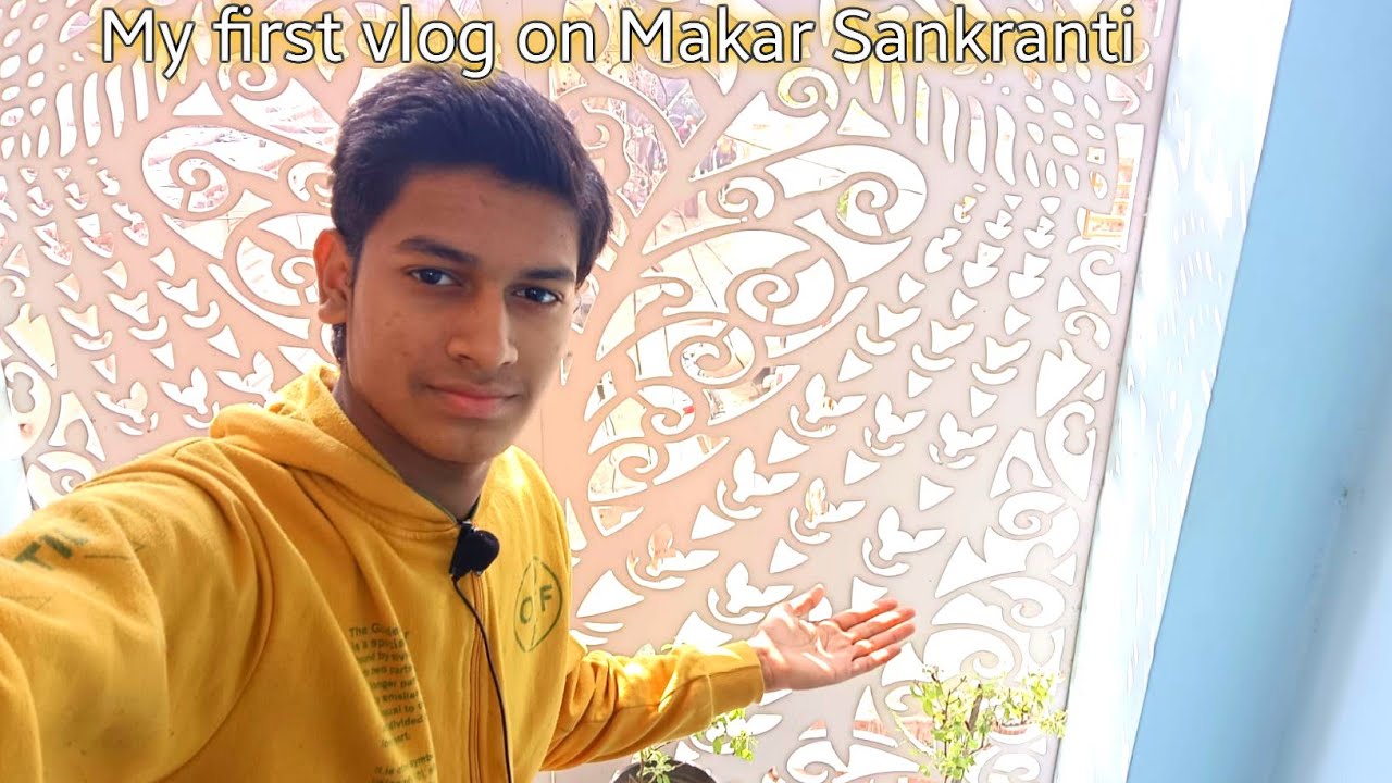 My first Vlog on Makar Sankranti #ytshortsvideo#ytshorts#minivlog#Lakshya Vlogger #souravjhoshivlog