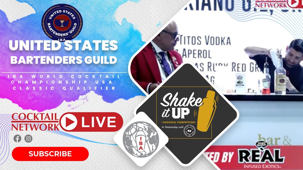 United States Bartenders Guild IBA World Cocktail Championship Classic Qualifier: Shake It Up 2024!