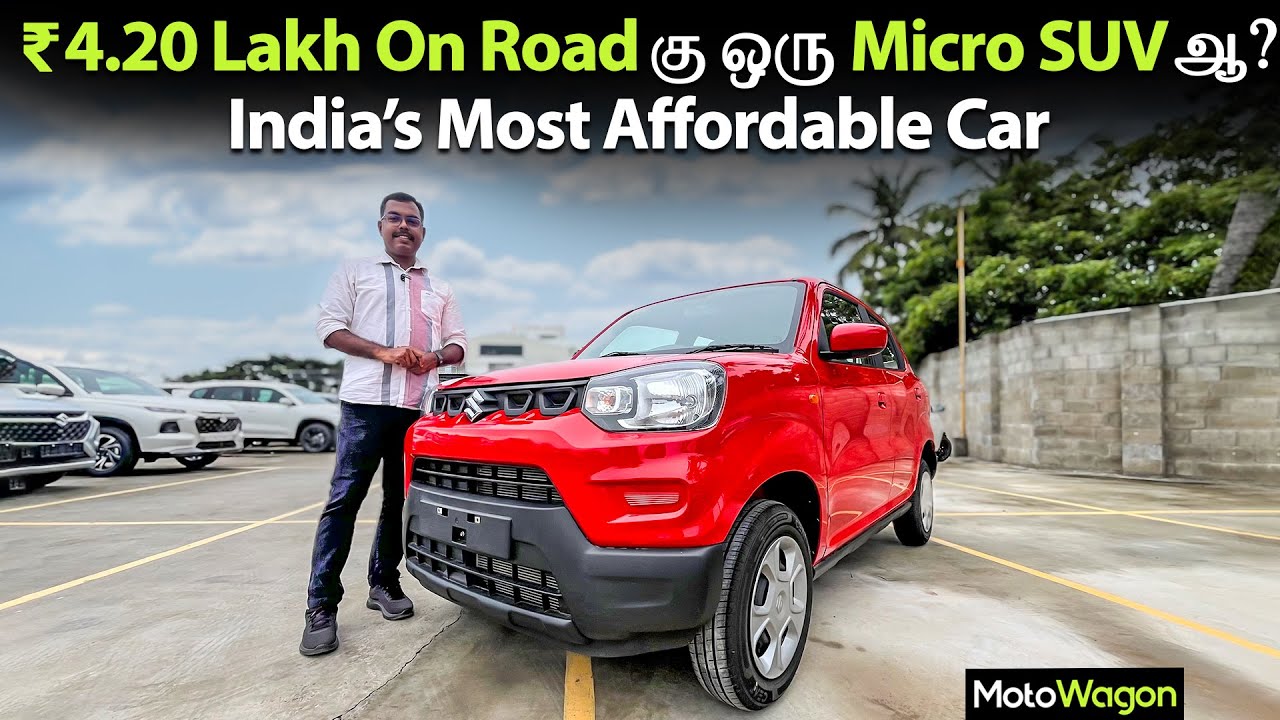 Micro SUV at ₹4.20 Lakhs On Road? | India's Most Affordable Car | Maruti S-Presso | MotoWagon.