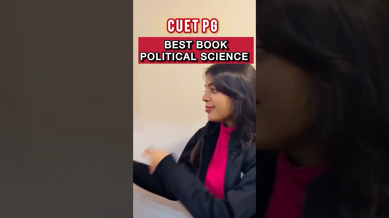 CUET PG 2025 | BEST BOOK POLITICAL SCIENCE | USE CODE Swati30 for maximum discount #cuetpg2025