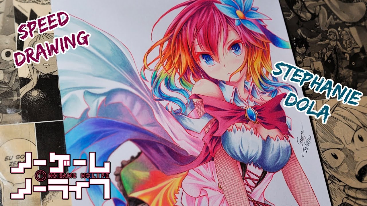 Speed Drawing - Stephanie Dola (No Game No Life)