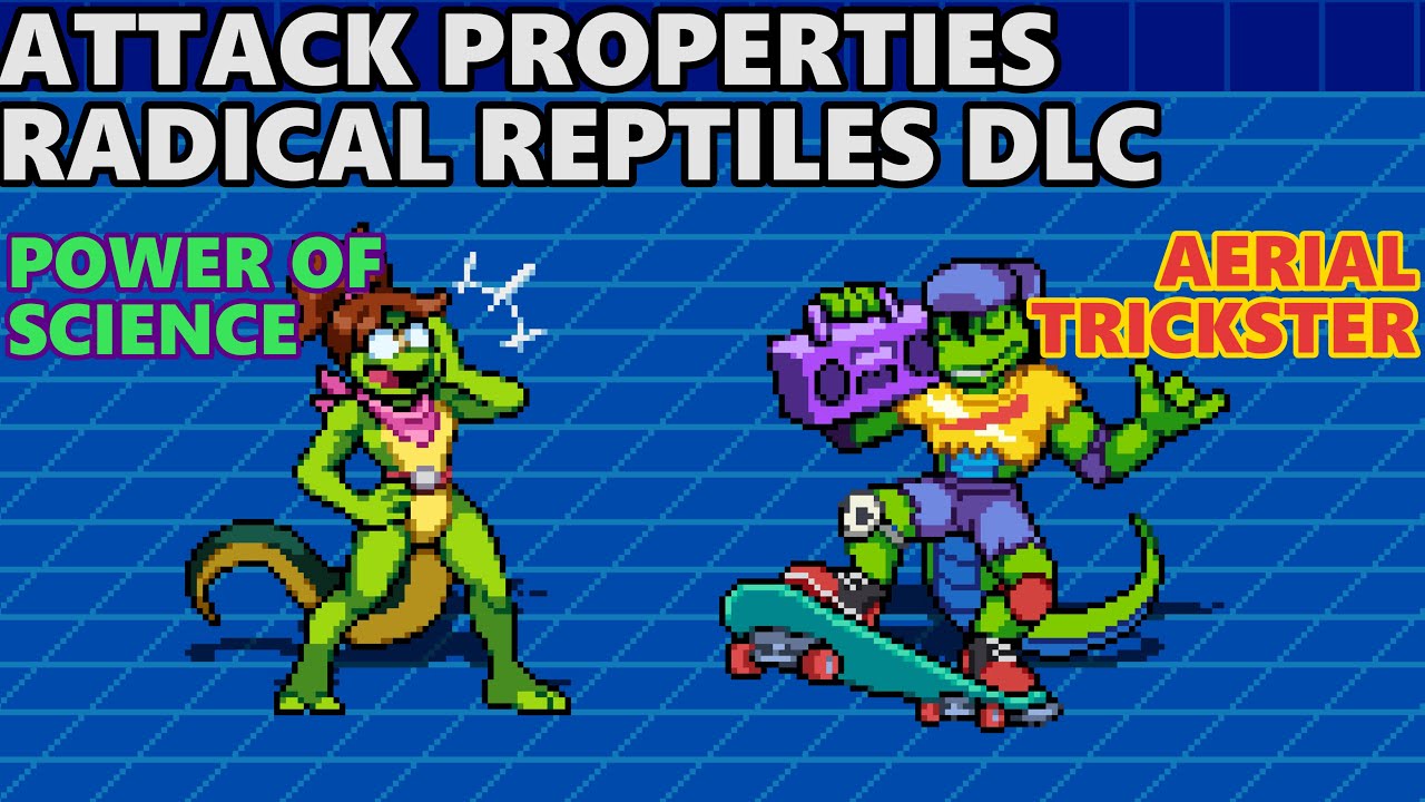 #AD | DLC2 | TMNT Shredder's Revenge: Attack properties & taunt speed for Mona Lisa and Mondo Gecko