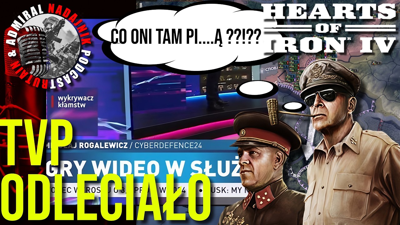 SZCZYT PROFESJONALIZMU TVP- Hearts of Iron 4. Podcast NADAJNIK.