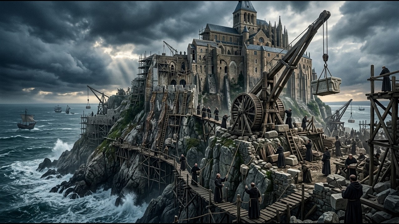 Das BRUTALSTE Kloster Europas: Mont-Saint-Michel