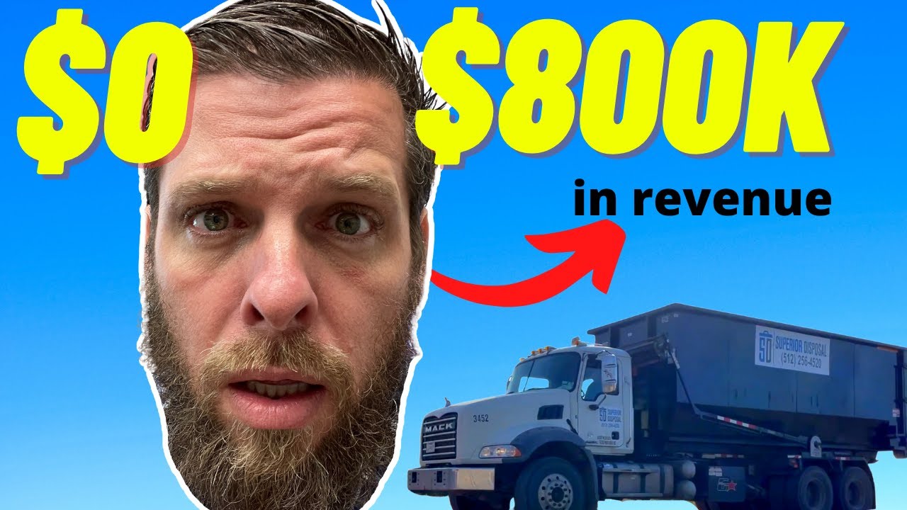 $0-$800K a year in the roll off dumpster business | What I have learned