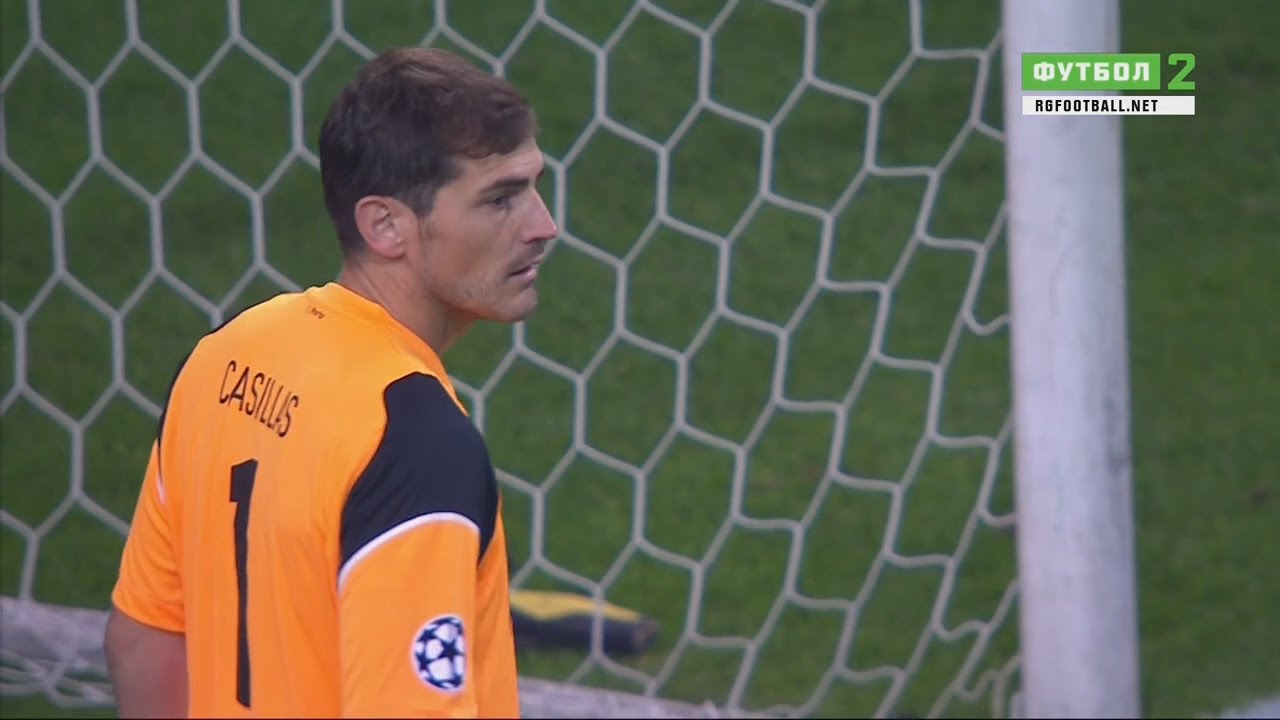 Iker Casillas vs Club Brugge (Home) UCL 2016-17 HD 720p