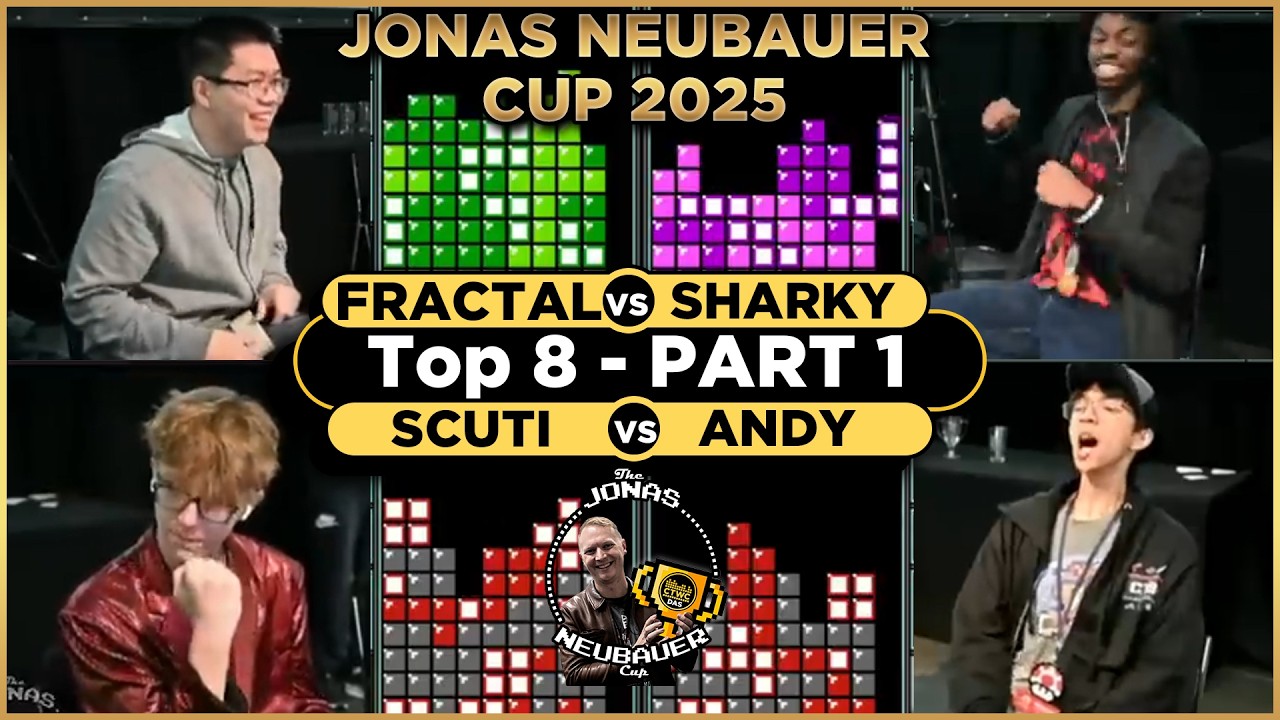 WHAT ARE THESE SCORES?!? | Sharky vs Fractal & Scuti vs Andy  | Jonas Cup Top 8 Part 1