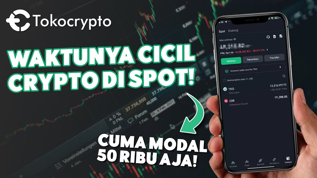 Cara Trading Spot Crypto di Tokocrypto Menggunakan Rupiah Dengan Mudah