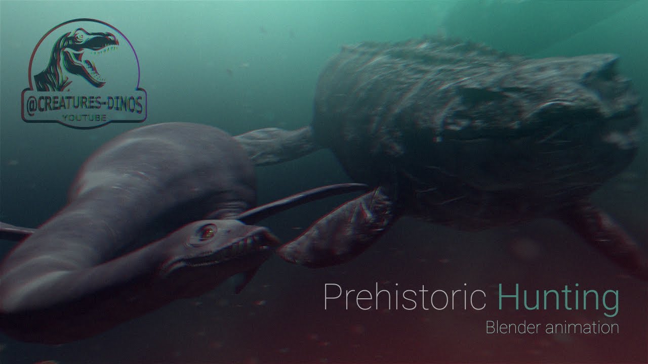 mosasaurus hunts plesiosaur