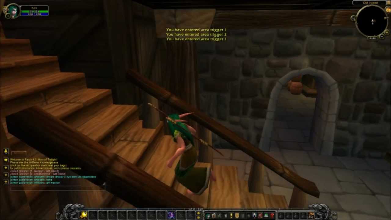 World Of Warcraft ~ Made it to GM Island 4.3. LIVE SERVER