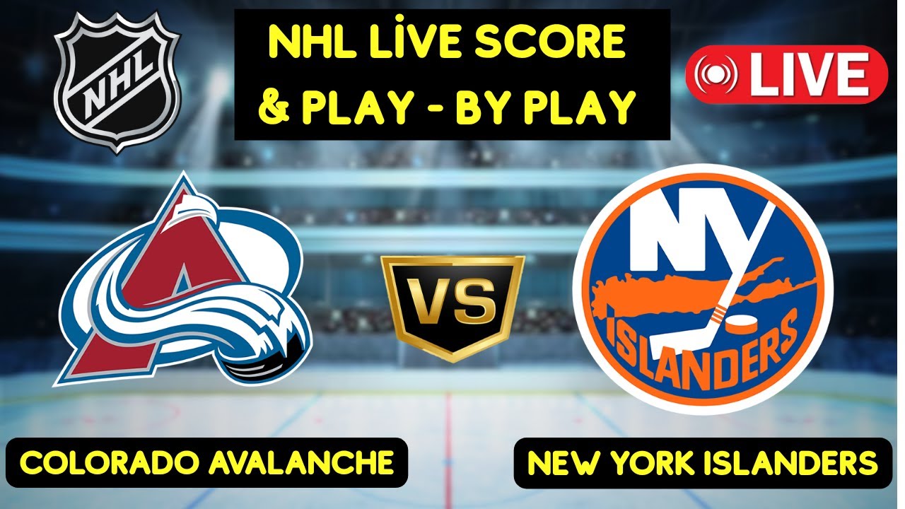 🔴 Colorado Avalanche vs New York Islanders | NHL Regular Season | Live Score Update 17 Nov