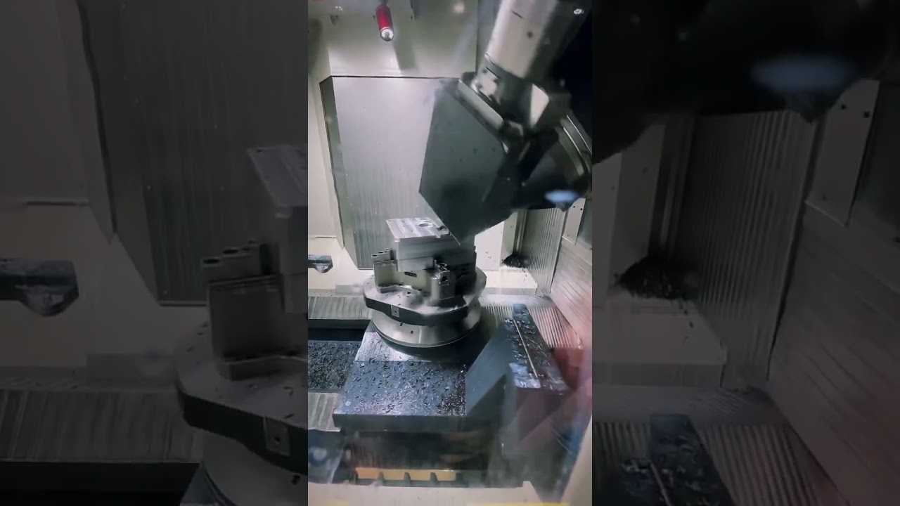 CNC machining multi-axis machining 5th axis milling hight speed machining