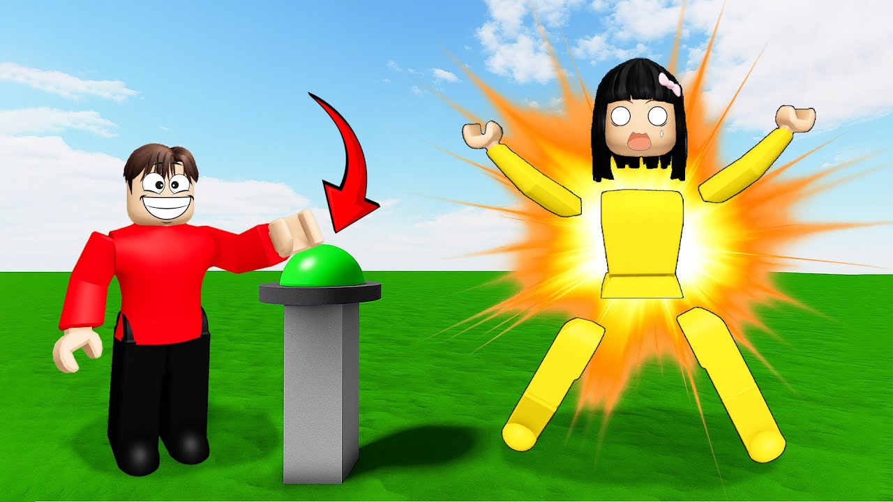 Yuta Mio Tekan Tombol Paling Berbahaya Di Dunia | ROBLOX