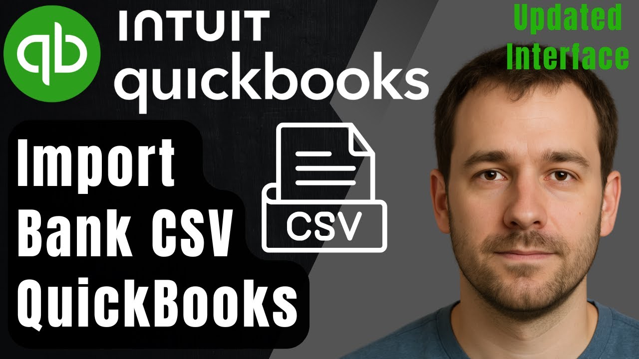 Как вручную импортировать банковские транзакции в QuickBooks Online с помощью CSV-файлов (новый и...