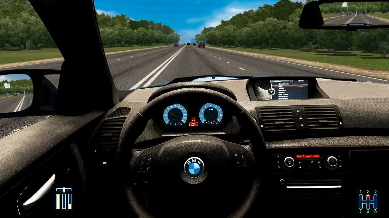 City Car Driving - BMW 1M Coupe | Normal Driving