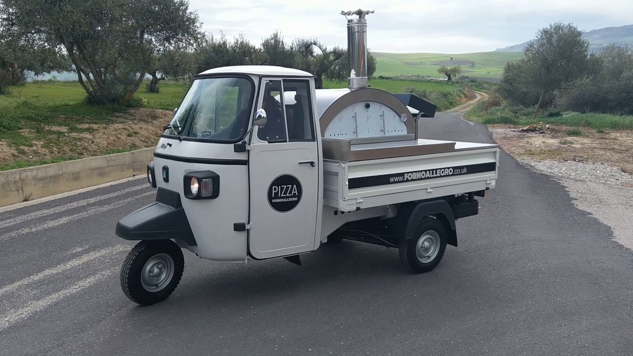 APE PIZZA EDIL PLANET FORNI - PIZZA TRUCK PIAGGIO