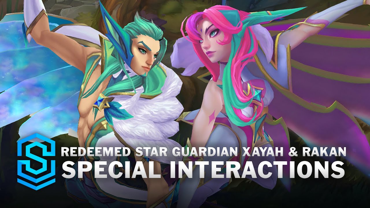 Redeemed Star Guardian Xayah & Rakan Special Interactions
