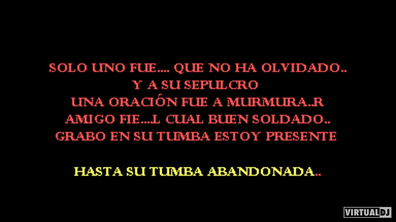 La Tumba Abandonada Vicente Fernandez Karaoke 1 (2026)