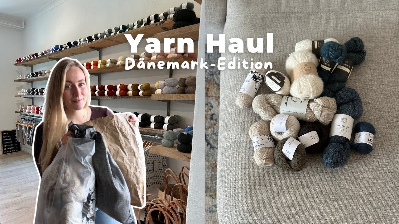 Yarn Haul 🇩🇰 Isager Garn, Knitting for Olive & Filcolana