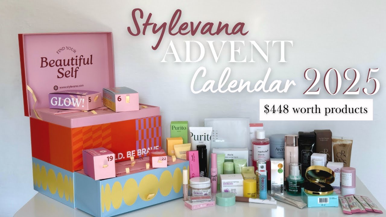 Stylevana Advent Calendar 2025- Korean skincare and makeup worth $448