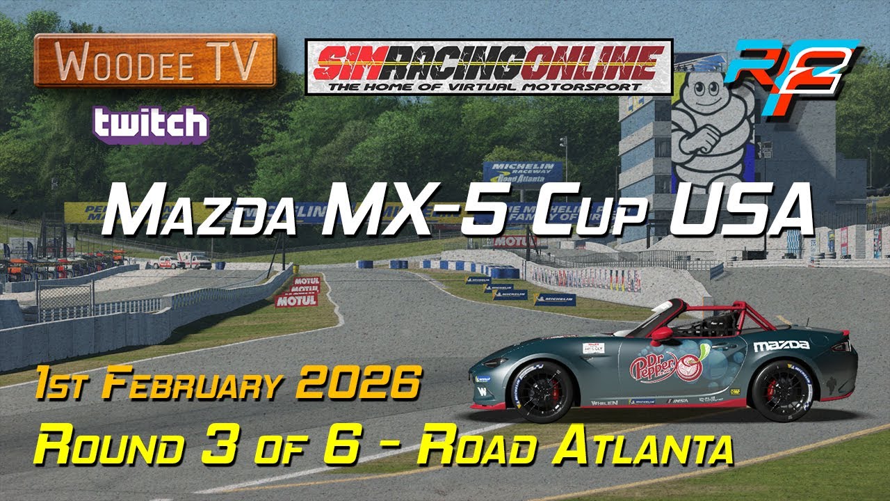 SRO Mazda MX-5 Cup USA - Round 3 of 6 - Road Atlanta