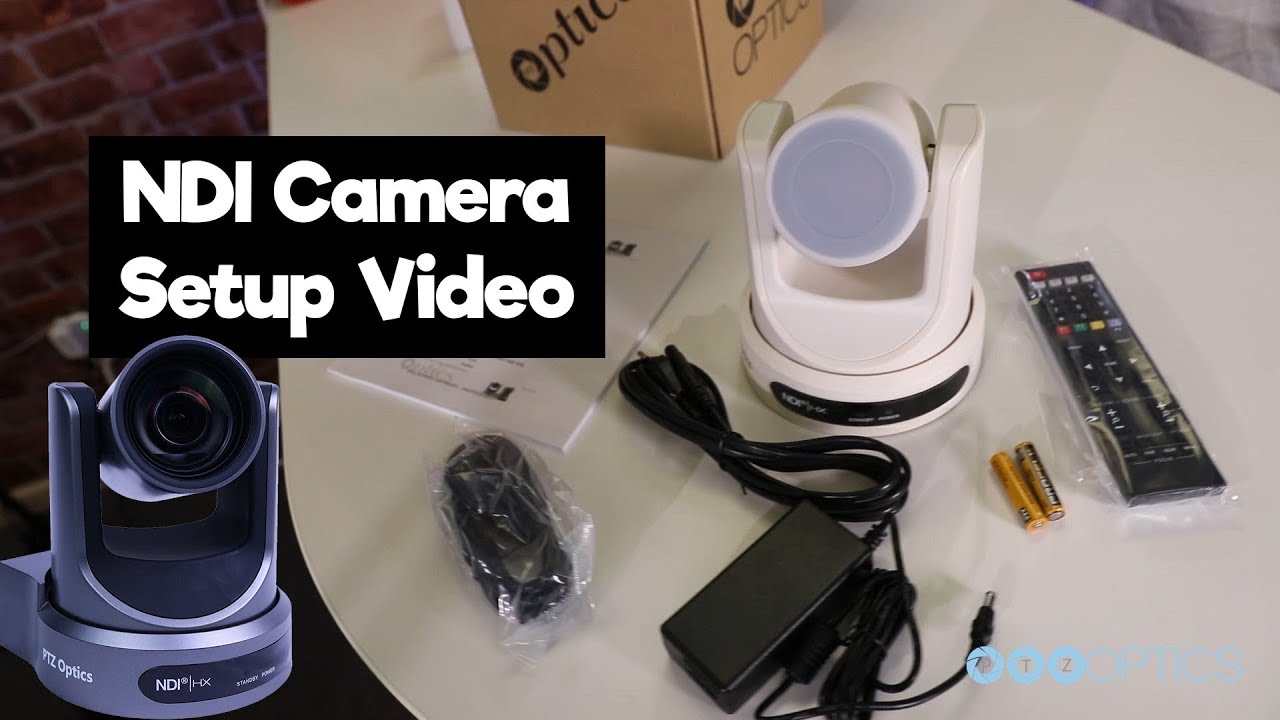 PTZOptics NDI HX Camera Setup